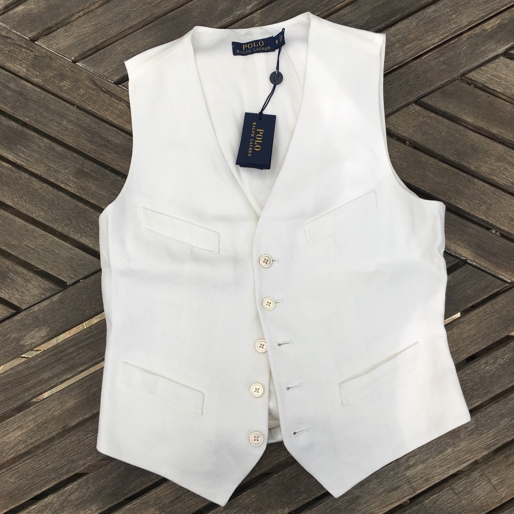 ☀️Summer Sale!☀️Polo RL linen vest